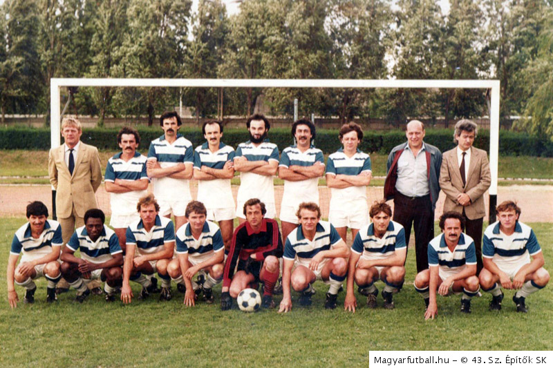 A 43. Sz. Építők SK játékoskerete az 1981/1982-es szezonban