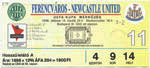 Ferencváros TC - Newcastle United FC
