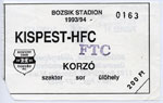 Kispest-Honvéd FC - Ferencvárosi TC