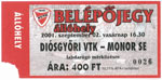 Diósgyőri VTK - Monor SE, 2001.09.02