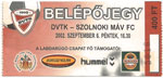 DVTK - Szolnoki MÁV FC, 2002.09.06