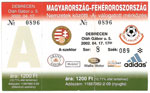 Magyarország - Fehéroroszország, 2002.04.17