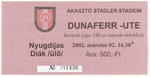 Dunaferr SE - Újpest FC (NBI), 2002.03.02