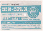 ZTE FC - Csepel SC, 1997.05.03