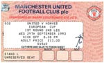 Manchester United FC - Kispest-Honvéd FC 2:1, BEK, 1993.09.29