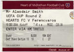 Heart of Midlothian - Ferencváros, 2004.12.16