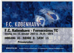 belépőjegy: FC Kobenhavn - Ferencváros