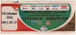 belépőjegy: Szlovénia - Magyarország