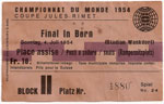 NSZK - Magyarország (VB döntő), 1954.07.04
