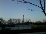 A Mátyásföldi LTC sportpályája 2014. február 4.-én