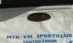 MTK centenáriumi szatyor