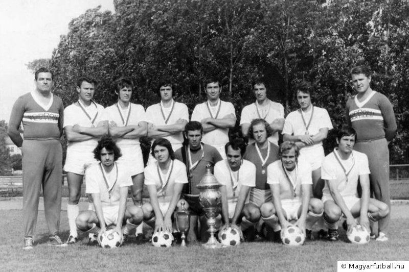 A Soproni Textiles csapata a 1971/1972-es szezonban