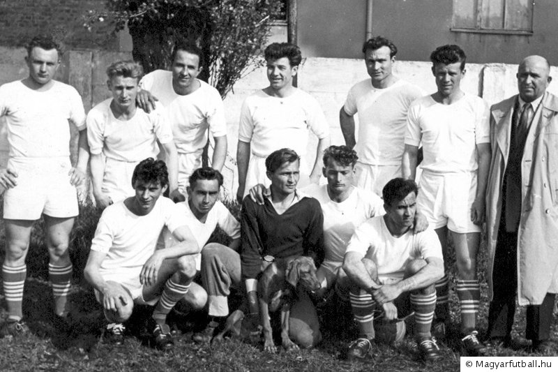 A Soproni Textiles csapata 1959-ben