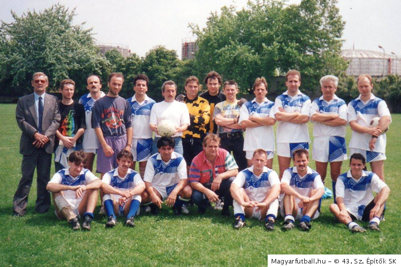 A 43. Sz. Építők SK játékoskerete az 1993/1994-es szezonban
