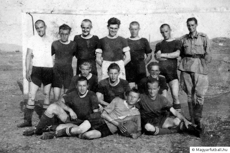 A Bogád csapata az 1952 vagy 1953-as szezonban