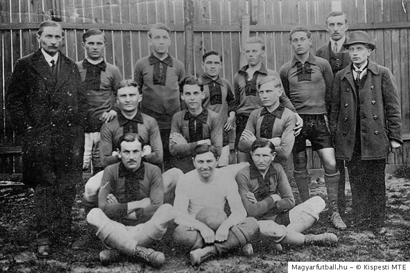 A Kispesti MTE csapata 1919-ben