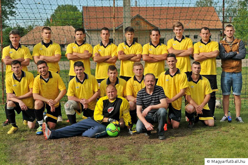 A Tázlári SC csapata a 2014/2015-ös tavaszi szezonban