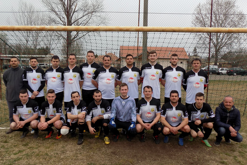 A Tázlári FC csapata a 2018/2019-es szezonban