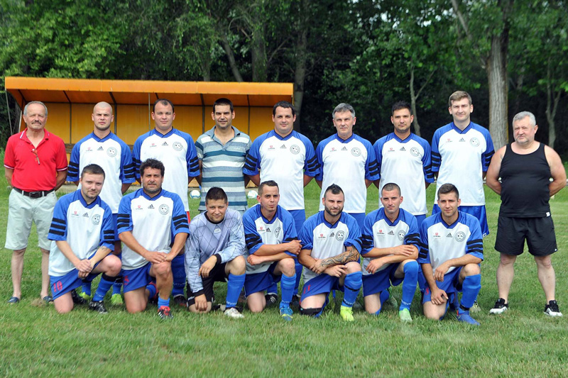 A Tázlári FC csapata az 2020/2021-es szezonban