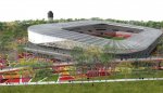 Az új Nagyerdei Stadion látványterve (2012)