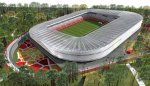 Az új Nagyerdei Stadion látványterve (2012)
