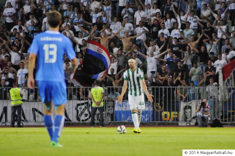 Ferencvarosi TC vs. HNK Rijeka UEFA EL football match, Stock Photo, Picture  And Rights Managed Image. Pic. ZON-6124548