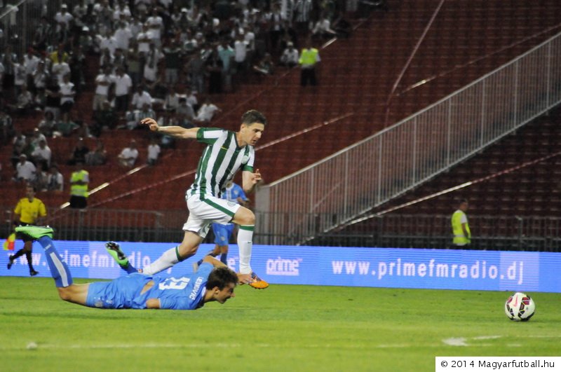 Ferencvarosi TC vs. HNK Rijeka UEFA EL football match, Stock Photo, Picture  And Rights Managed Image. Pic. ZON-6124548