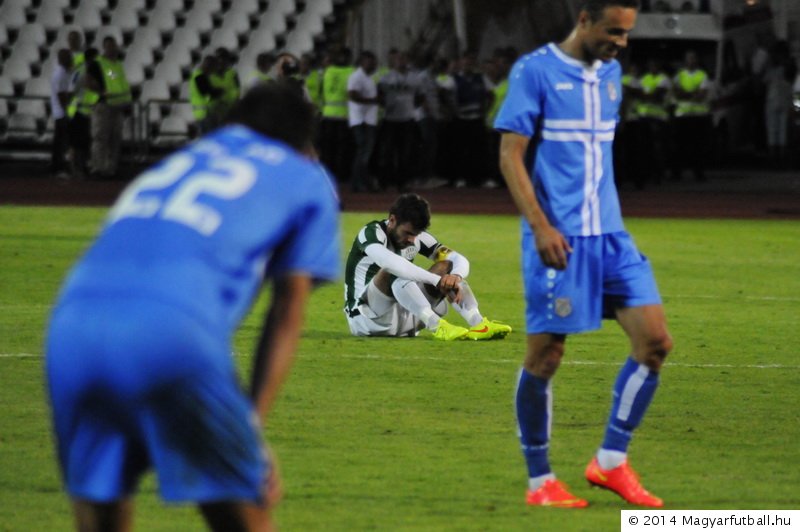 Ferencvarosi TC vs. HNK Rijeka UEFA EL football match, Stock Photo, Picture  And Rights Managed Image. Pic. ZON-6124548