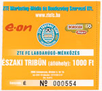 belépőjegy: Zalaegerszegi TE FC - Budapest Honvéd FC