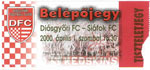 belépőjegy: Diósgyőri FC - Siófok FC