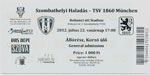 belépőjegy: Szombathelyi Haladás - TSV 1860 München