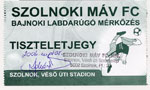 belépőjegy: Szolnok - BKV Előre