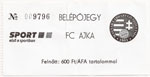 belépőjegy: FC Ajka - Zalaegerszegi TE FC (NBII Nyugat)