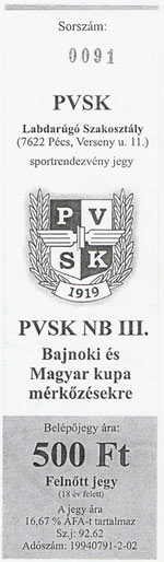 Pécsi VSK - Szentlőrinc, 2009.04.11