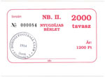 Dorog FC Tavaszi bérlet, 2000.00.00