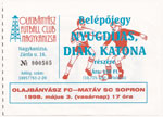 Olajbányász FC Nagykanizsa - Matáv SC Sopron, 1998.05.03
