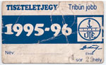 tiszteletjegy, 1995.00.00