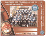 belépőjegy: Zalahús-ZTE FC - Dunaferr SE