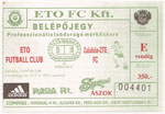belépőjegy: Győri ETO FC - Zalahús-ZTE