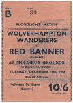 belépőjegy: Wolverhampton Wanderers - Vörös Lobogó