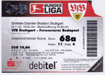 belépőjegy: VfB Stuttgart - Ferencváros
