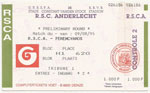 belépőjegy: RSC Anderlecht - Ferencvárosi TC