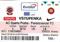 Sparta Prague vs Ferencvarosi TC: Live Score, Stream and H2H results  8/24/2004. Preview match Sparta Prague vs Ferencvarosi TC, team, start  time.
