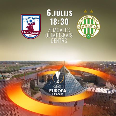 2017 UEFA Europa League FK Jelgava Ferencvarosi TC Football Programme