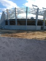 Az új stadion építése lépésről lépésre