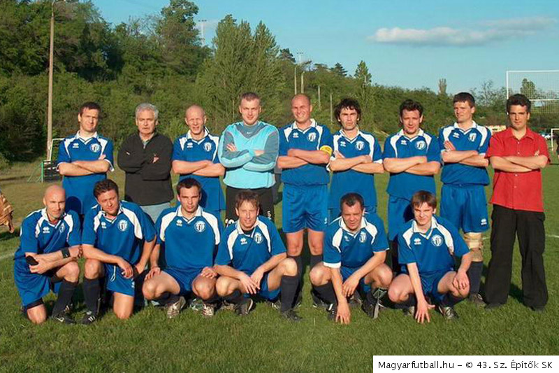 A 43. Sz. Építők SK csapata a 2006/2007-es szezonban
