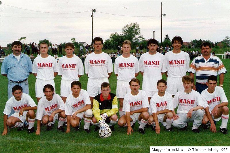 A Tótszerdahelyi KSE csapata a 1993/1994-es szezonban