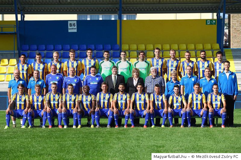 A Mezőkövesd Zsóry FC játékoskerete a 2014/2015-ös szezonban