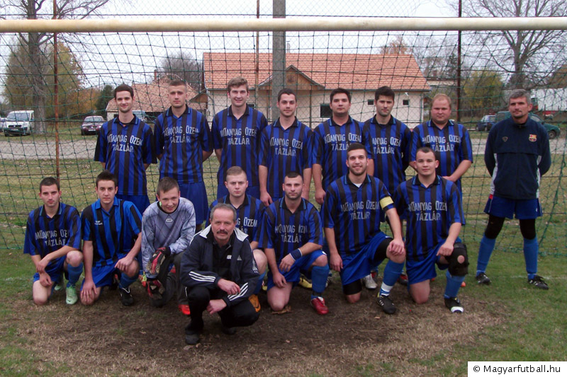 A Tázlári SC csapata a 2014/2015-ös szezonban