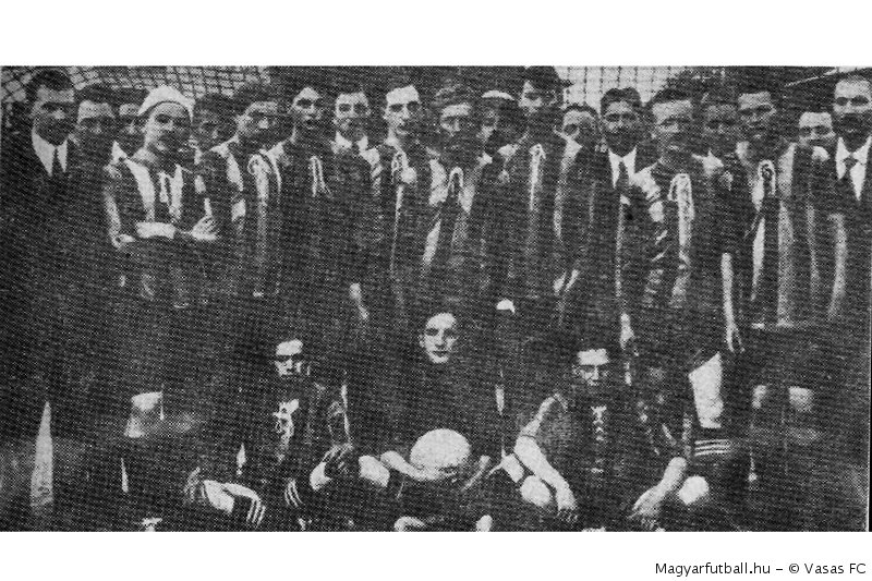 A Vasas csapata az 1911/1912-es szezonban